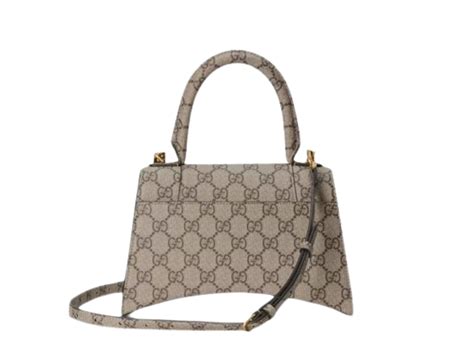 gucci 681697|Gucci 681697 The Hacker Project Small Hourglass bag Beige .